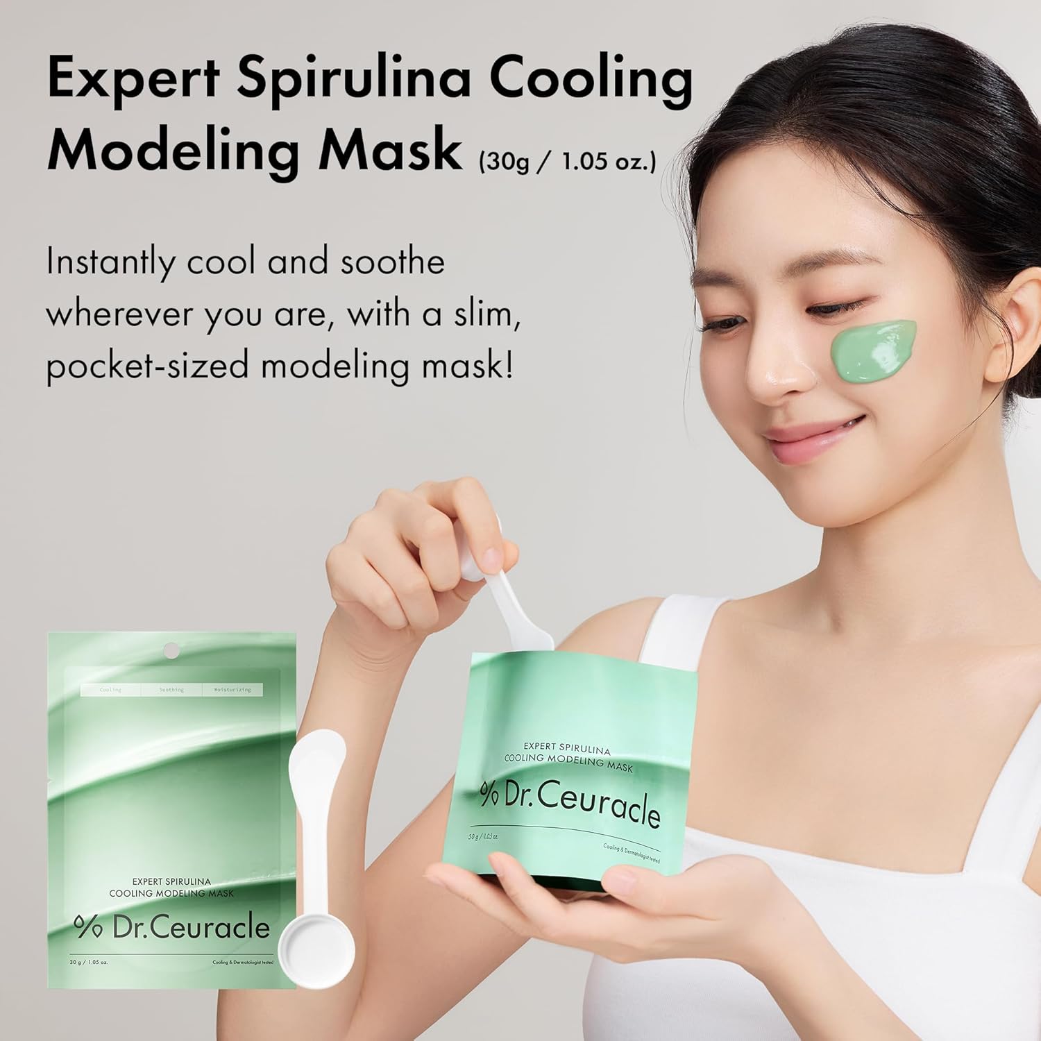 Expert Spirulina Cooling Modeling Mask